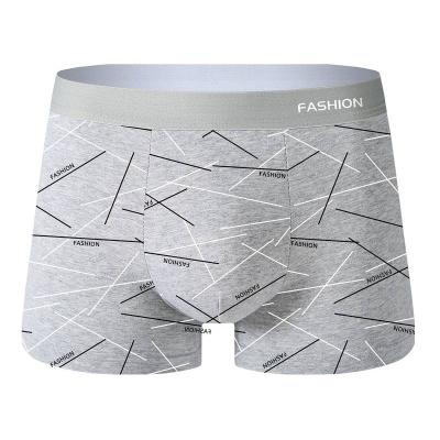 Men'S Boxer Briefs - High Elasticity Breathable Casual Underwear with Unique Geometric Print